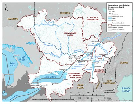 St Lawrence River Map