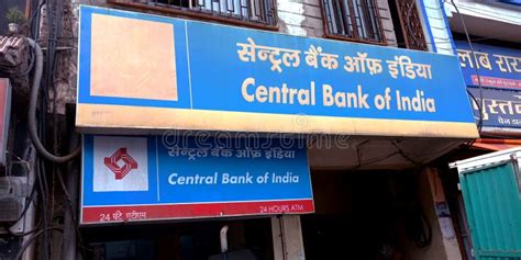 Central Bank of India Branch at District Jabalpur in India Editorial Photography - Image of ...