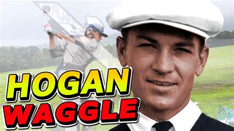 Ben Hogan Swing Plane WAGGLE - Hogan Golf Swing - YouTube