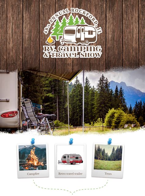 RV, Camping & Travel Show on Behance