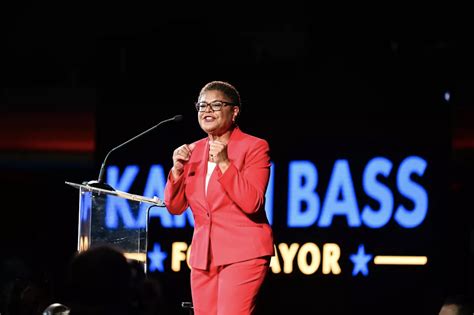 LA Times: Karen Bass elected mayor, becoming first woman to lead L.A.