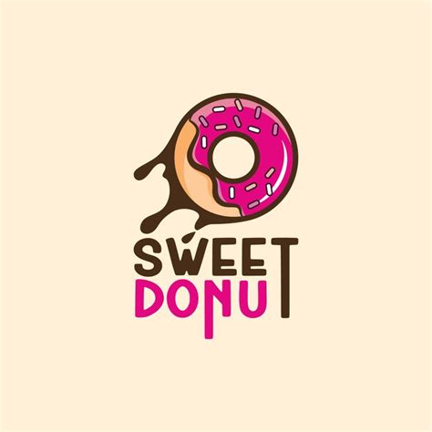 Download the donut logo, cake, sweets and business logo design in vector template. 16269060 ...