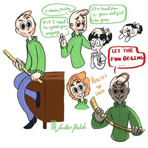 Baldis Basic by NickysLaboratory | Baldi's basics, Basic, Baldi's basics fanart