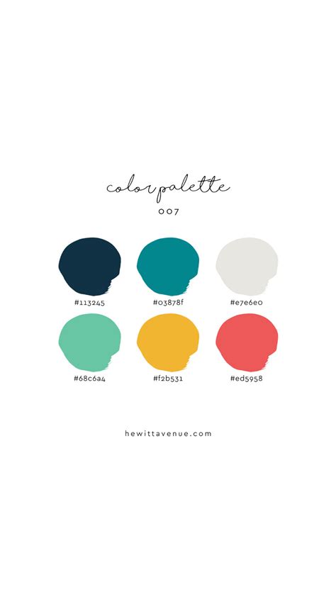 Branding color palette inspiration #color #colorinspiration # ...