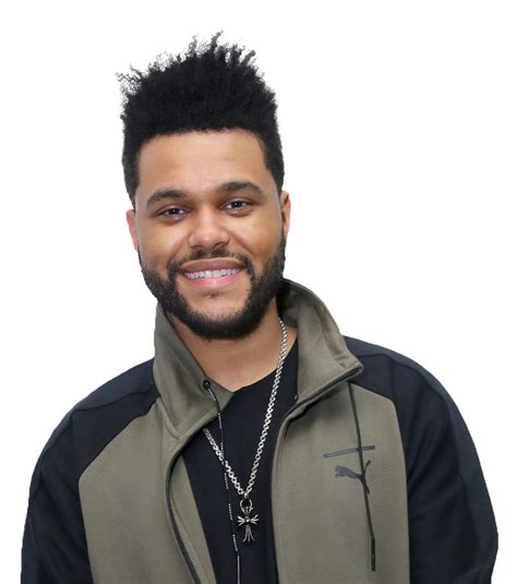 The Weeknd Music Artist and Pop Star Profile Clipart | PNG All