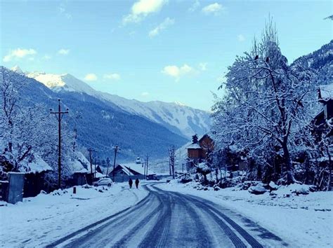 Paradise On Earth: Stunning Photos Of Fresh Snowfall In Kashmir