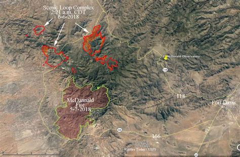 Current Texas Wildfires Map