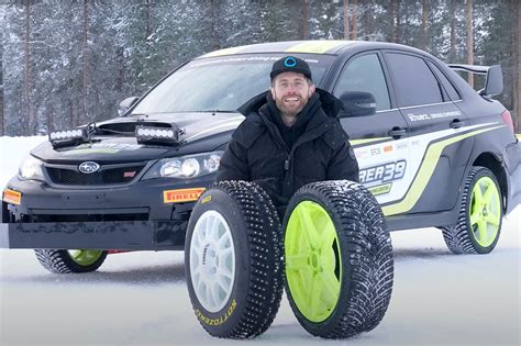 How $600 Winter Tires Compare to $2,000 Studded WRC Rally Tires - TechEBlog