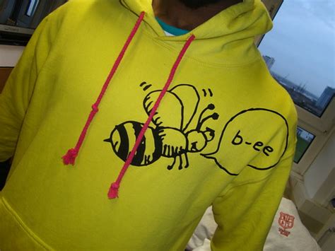 Awesome | Trendy Yellow Printed Bee Hoodie | Jordon B | Flickr