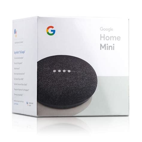 GOOGLE Home Mini Asistente - Bocina Negra Voz Inteligente • TochoMoroshop