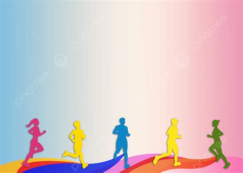 Colorful Gradient Sports Background, Fitness, Run, Portrait Background Image And Wallpaper for ...