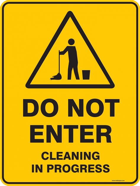 Cleaning Material Warning Signs - ClipArt Best