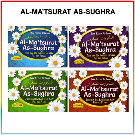 Al Matsurat As Sughra - Zikir Dan Doa Rasulullah Saw Pagi Dan Petang (Size 9x6) / Doorgift ...