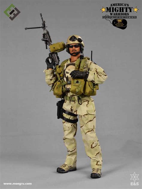 Seal Team 3 Charlie Platoon: Marc Lee Deluxe Tribute - Boxed Figure