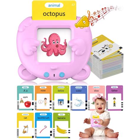 Kizocay 510 Sight Words Talking Flash Cards for Toddlers 2-4 Years, Autism Speech Therapy Toys ...