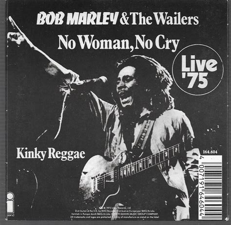 Bob Marley No woman no cry (Vinyl Records, LP, CD) on CDandLP