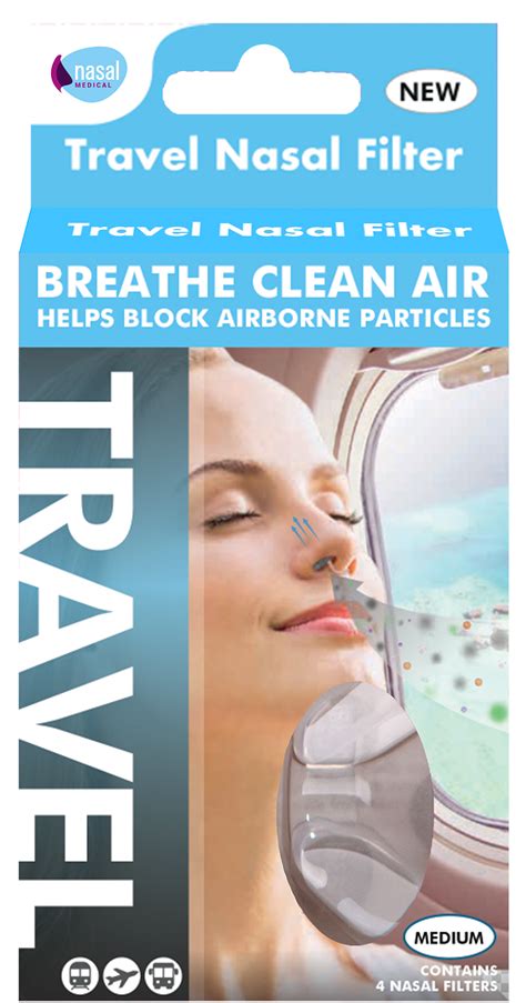 Travel Nasal Filter | Protect yourself from contaminated air