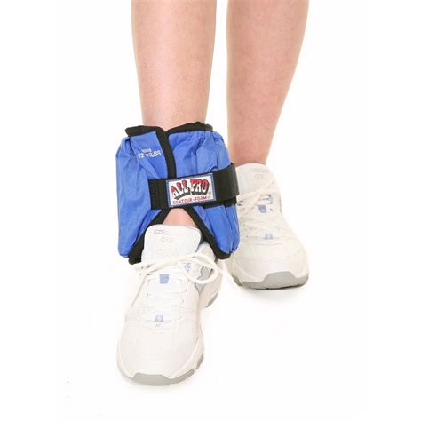 All-Pro Adjustable 5-lb Ankle Weight :: add or remove 1/2-lb weights for progressive rehab