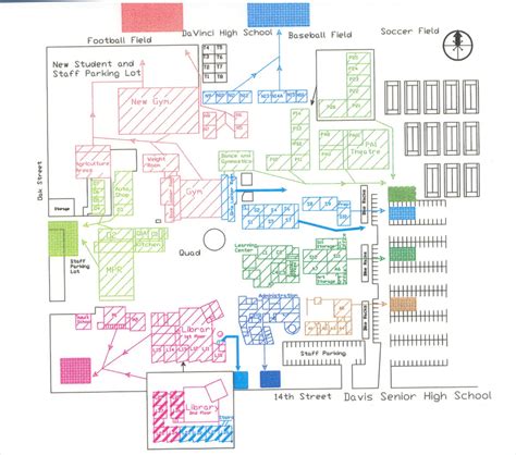 Campus map and bell schedule - The HUB