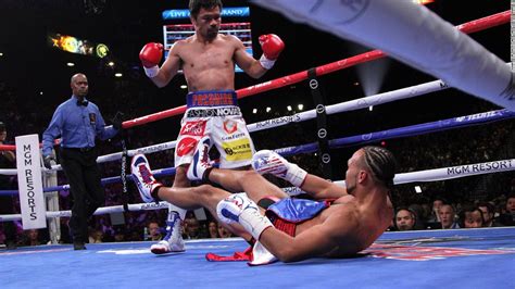 Manny Pacquiao Knocked Out