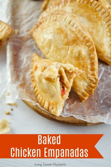 Baked Chicken Empanadas - Living Sweet Moments