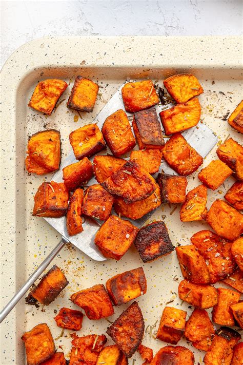 Roasted Sweet Potatoes - Skinnytaste - TopFoodClub