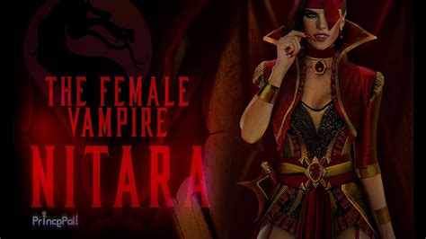 🩸 NITARA 🩸 The Female Vampire Bio & Design for | Mortal Kombat 12 ...