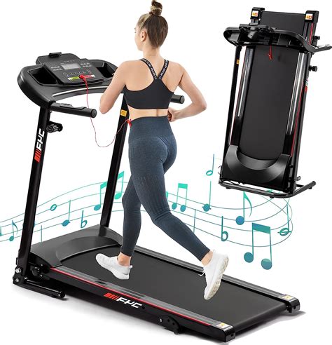 Amazon.com : FYC Foldable Treadmills with Incline and Bluetooth, 2.5HP Folding Electric ...