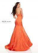 V-Neck Mermaid Prom Dresses in Color | Style - 7114