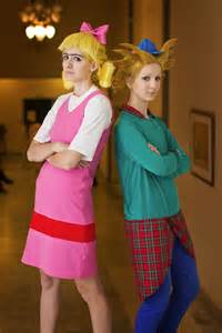 Helga and Arnold Costumes! Such a good idea and really well done. | Halloween | Pinterest ...