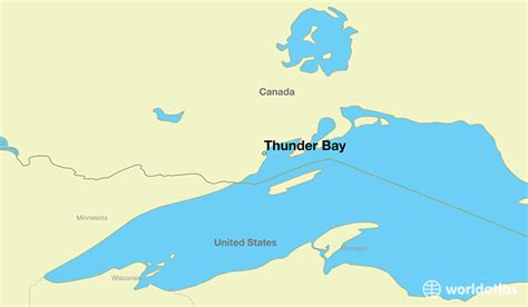 Where is Thunder Bay, ON? / Thunder Bay, Ontario Map - WorldAtlas.com