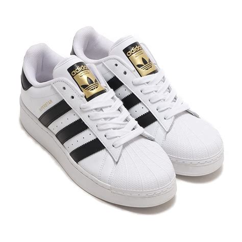 adidas SUPERSTAR XLG FOOTWEAR WHITE/CORE BLACK/GOLD METALLIC|atmos（アトモス ...