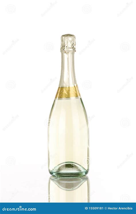 Champagne bottle stock image. Image of holiday, flutes - 15509181