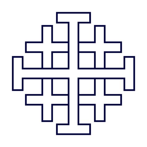 Jerusalem Cross (The Crusader Cross) Meaning, Symbolism And Origin