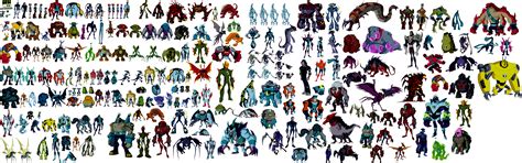 Ben 10 Omniverse Sprites at Night by brywarrior on DeviantArt