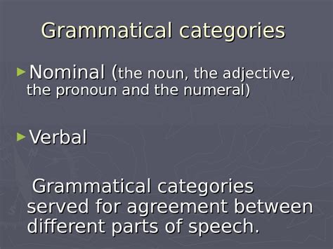 Old English Grammar General characteristics