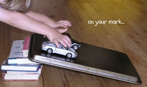 Easy DIY Ramp for Toy Cars Provides Hours of Free Play