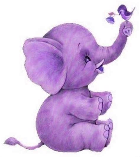 Pin by Nancy B on All Things purple in 2020 | Elephant drawing, Elephant facts, Cute animals images