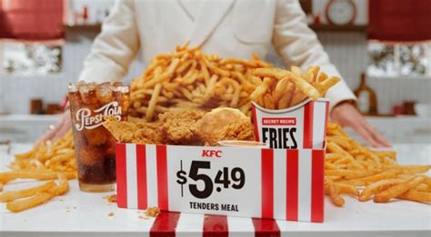 KFC Unveils New $5.49 Tenders And Fries Meal Deal - The Fast Food Post