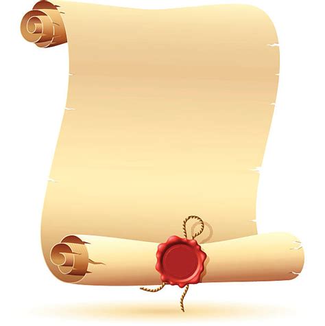 Medieval Scroll Letter Illustrations, Royalty-Free Vector Graphics ...