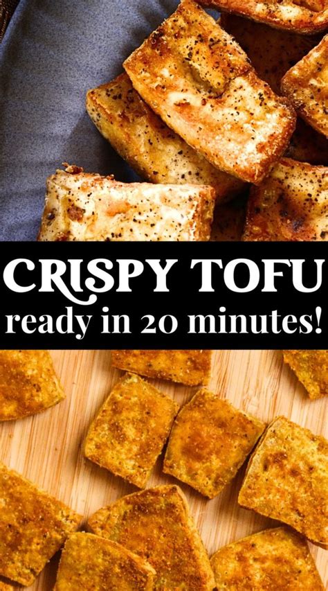 Low-Calorie Crispy Tofu Recipe (Ready in 20 Minutes!) – Eat Those Plants