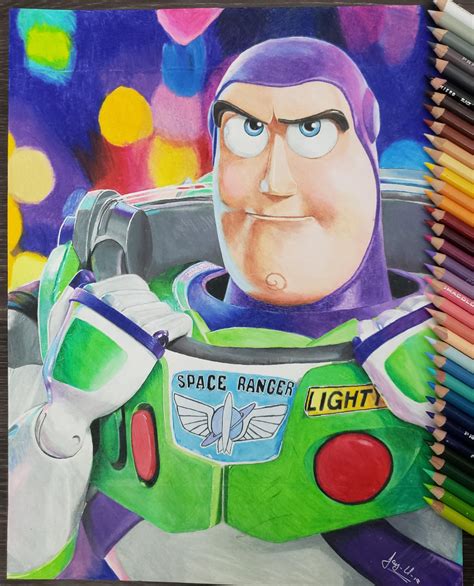 Wanted to share a drawing i did of Buzz lightyear Toy story 4 :) | Toy ...