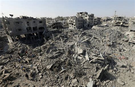 La destrucción en Gaza, un año después de los ataques isralíes (FOTOS ...