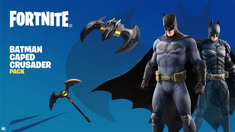 Batman Caped Crusader Pack - Fortnite Pack - Fortnite.GG