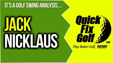 Swing Analysis Jack Nicklaus - YouTube