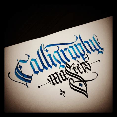 Gothic Calligraphy&Lettering :: Behance