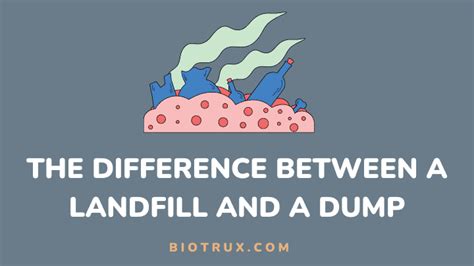 Difference Between A Landfill And A Dump: Definition, Advantages, Disadvantages, & Consideration ...