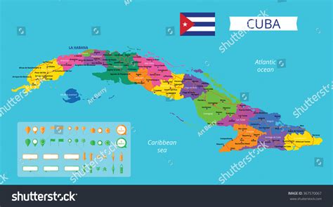 cuba map