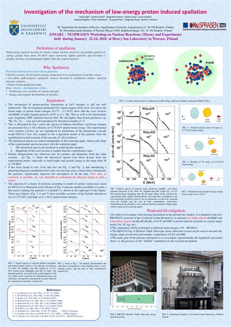 (PDF) Investigation of the mechanism of low-energy proton induced spallation ENSAR2-NUSPRASEN ...