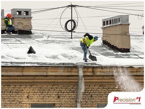 5 Tips to Prevent Snow Damage to Your Flat Roof - Precision #1 ...